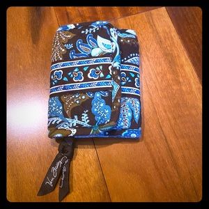 Vera Bradley Blue and Brown Wallet